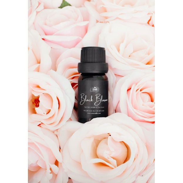 Tinh Dầu Thơm Xông Phòng, Khử Mùi Sen Candle - Hương Dạ Điệp (Black Blossom - muối biển, hổ phách, xạ hương đen)