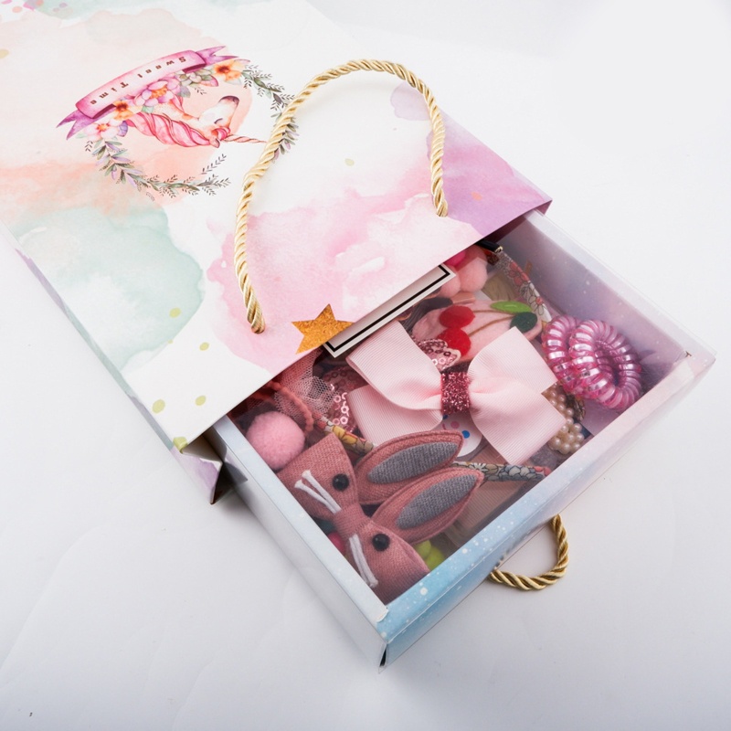 Flgo Dây Buộc Tóc Co Giãn Đáng Yêu Cho Bé Gái