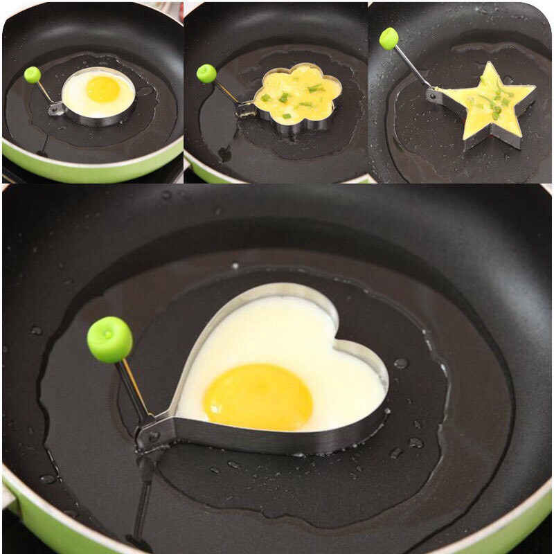Khuôn Trứng Tạo Hình Chiên Trứng/Làm Bánh Đa Năng
