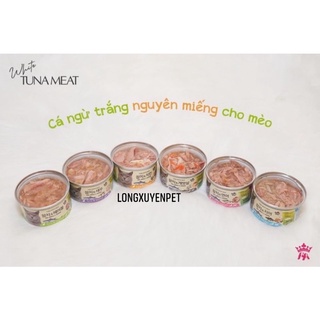 Pate cá ngừ trắng nguyên miếng meowow tuna white meat 80g