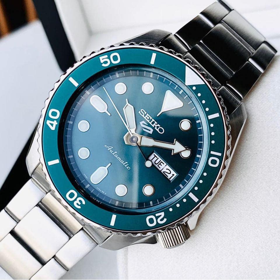 Đồng hồ NAM SEIKO 5 Sports Automatic SRPD61K1 - Mặt xanh ngọc lục