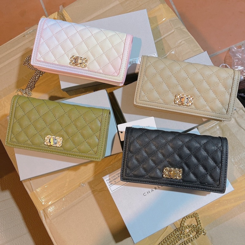 Túi ô trám khoá xoay full hộp size 19