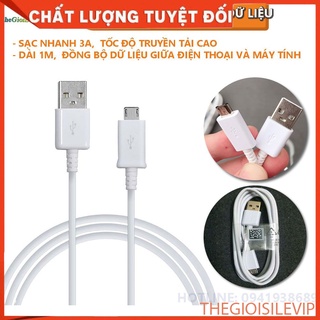 Cáp Sạc Nhanh Micro (TypeB) dành cho Samsung,Sony,HTC,Oppo,LG - Hàng Xuất Nhật Cao Cấp