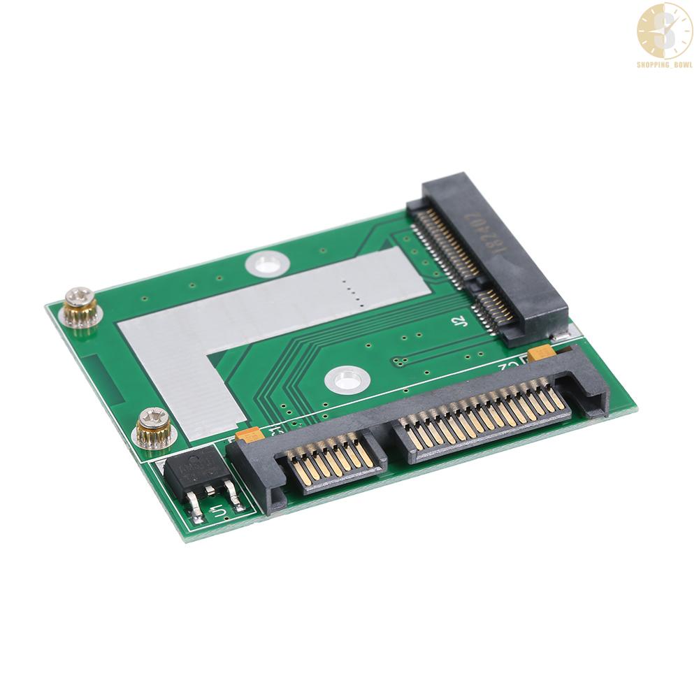 Bảng Mạch Chuyển Đổi Giao Diện Msata Mini Pci-E Ssd Sang 2.5in Sata3 Thẻ | BigBuy360 - bigbuy360.vn