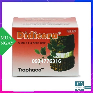 DIDICERA - ĐỘC HOẠT TANG KÝ SINH