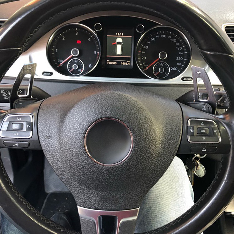 Chèo chuyển số vô lăng cho Golf 6 Mk5 Mk6 Jetta R20 R36 Scirocco