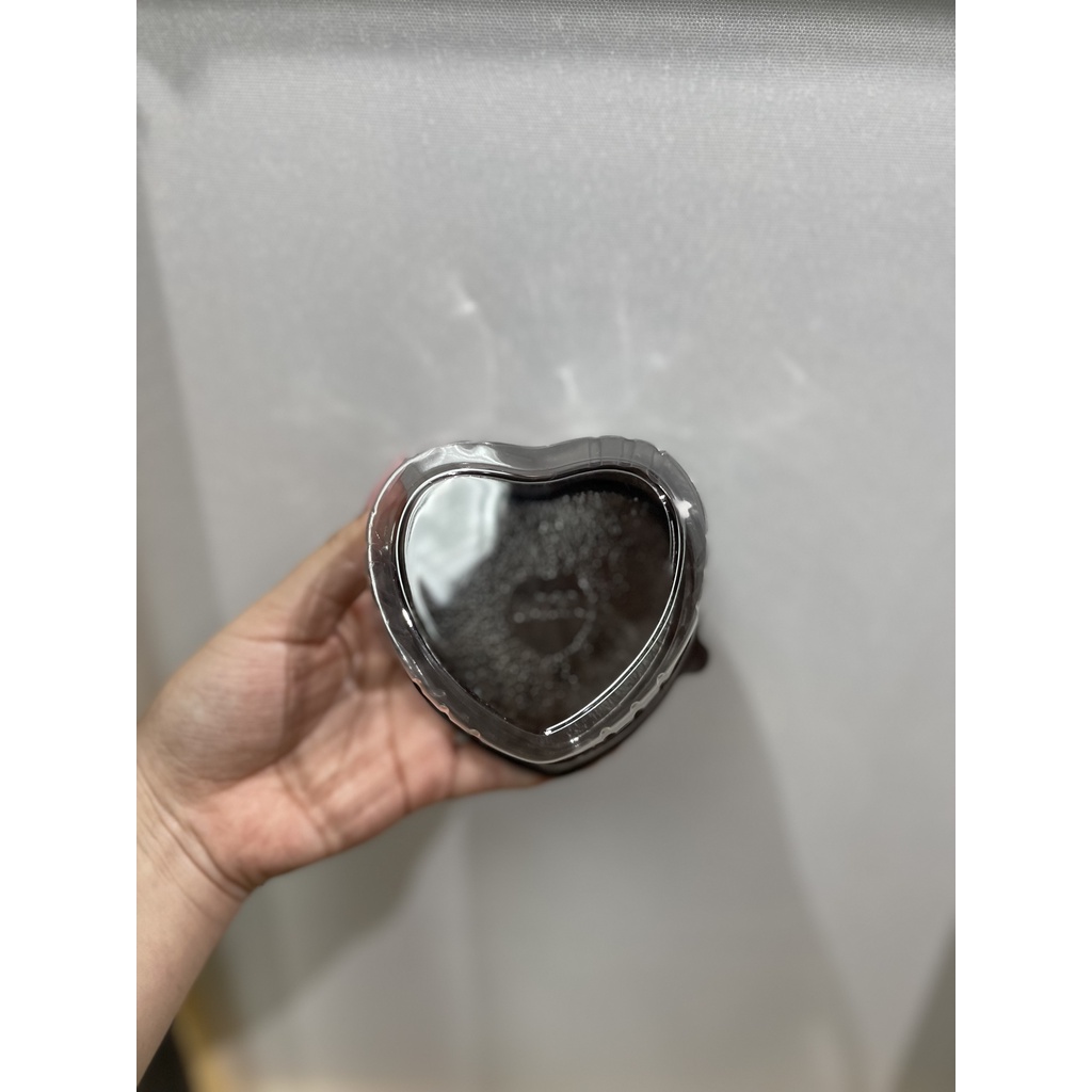 Hộp nhựa Pet đựng bánh hình trái tim B021