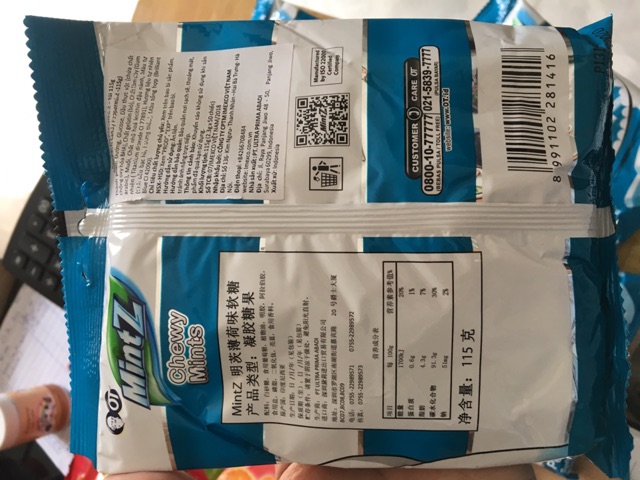 Kẹo MintZ bạc hà 115g (50 viên) | BigBuy360 - bigbuy360.vn