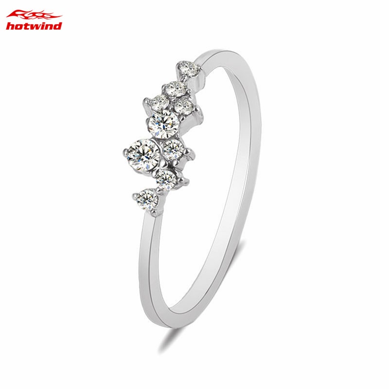 Nhẫn đeo ngón tay thiết kế đính đá nhiều mẫu tùy chọn thời trang