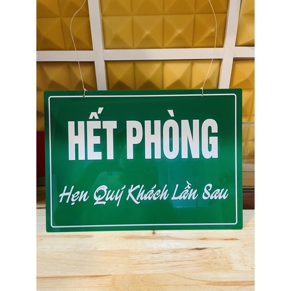 Biển Còn Phòng Xin Bấm Chuông Dùng Cho Khách Sạn Nhà Nghỉ, Chất Liệu Mica Nhiều Màu Sắc - mythuathanoi.info