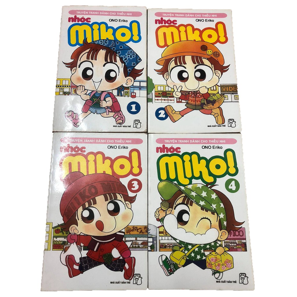 Truyện tranh Nhóc Miko - Phần 1 - Trọn bộ 4 tập - NXB Trẻ