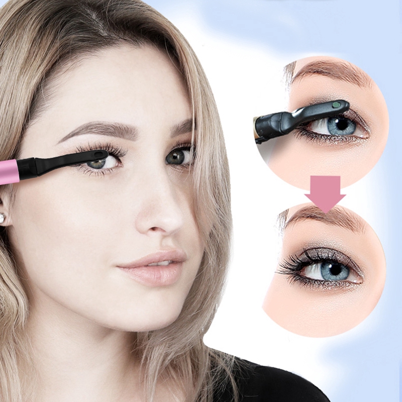 [Hàng mới về] Máy uốn lông mi bằng điện nhỏ gọn chất lượng cao tiện dụng cho nữ