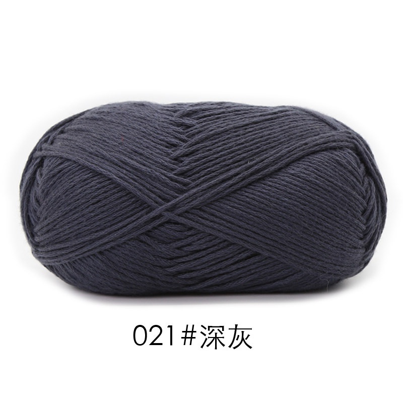 len cuộn đan móc 100gram len sude cotton