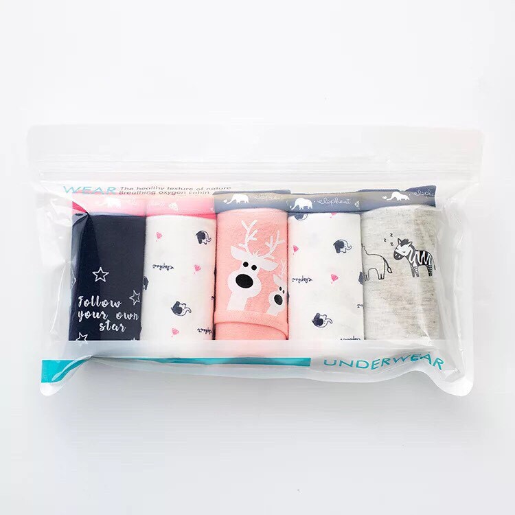 Quần lót cotton kute siêu đẹp hàng sịn 5 quần | WebRaoVat - webraovat.net.vn