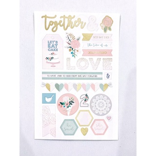 [Nhãn dán] ⚡ Sticker trang trí Wedding icon