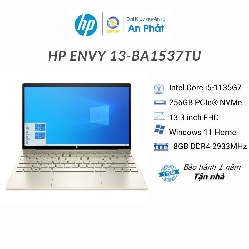 Laptop HP Envy 13-ba1537TU 4U6P0PA / envy 13-ba1536TU 4U6M5PA (Core i5 1135G7)