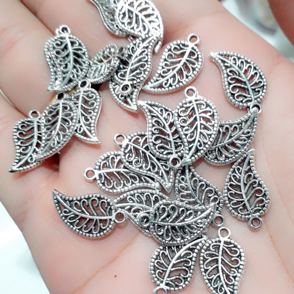 sỉ 1 set 50 gram charm Lá rỗng [ mua sỉ sll xin liên hệ shopee ]