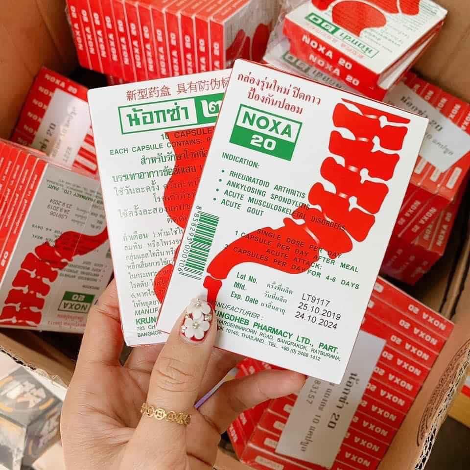 xương khớp noxa 20 thái 12 hộp(1 lố)