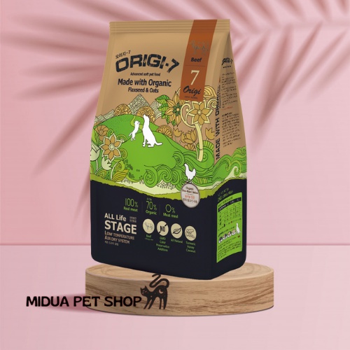 6kg thức ăn hạt mềm cho chó ORIGI 7 đủ vị