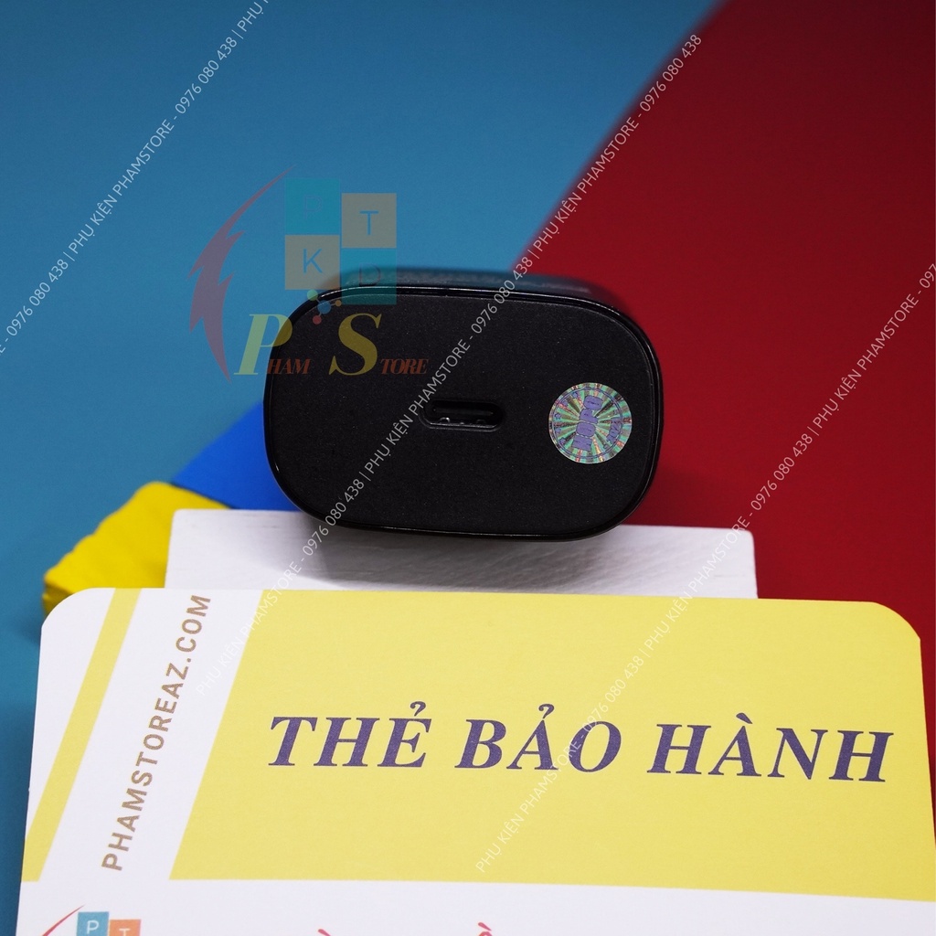 Cục Sạc Nhanh Samsung 25W Zin Máy 100% | Bảo Hành 12 Tháng | Cổng Sạc Type C