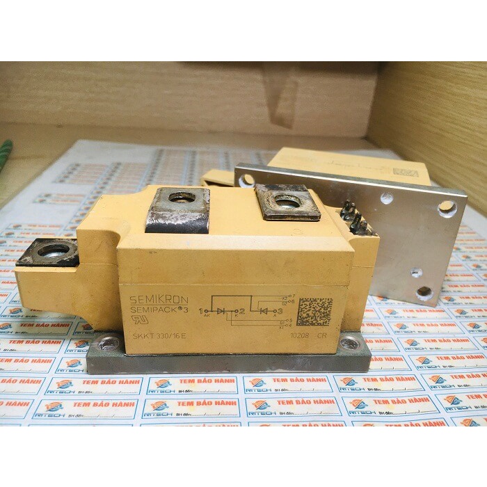 SKKT330/16E, SKKT 330/16E THYRISTOR SEMIKRON 305A 1600V THÁO MÁY