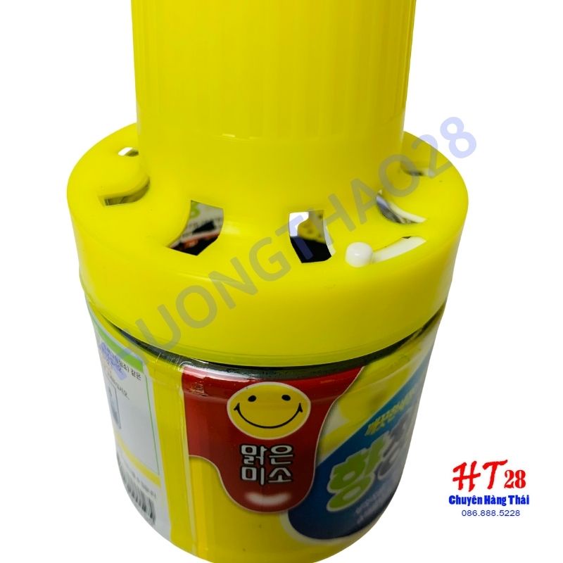 [COMBO] 2 Lọ thả bồn cầu Hàn Quốc cao cấp 180g Diệt khuẩn, hương chanh, hương Lavendar dùng liên tục 3 tháng