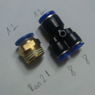 Bộ nối đầu Vào -Ra cho bơm mini đôi hoặc bơm có công suất lớn(>7l/phút)