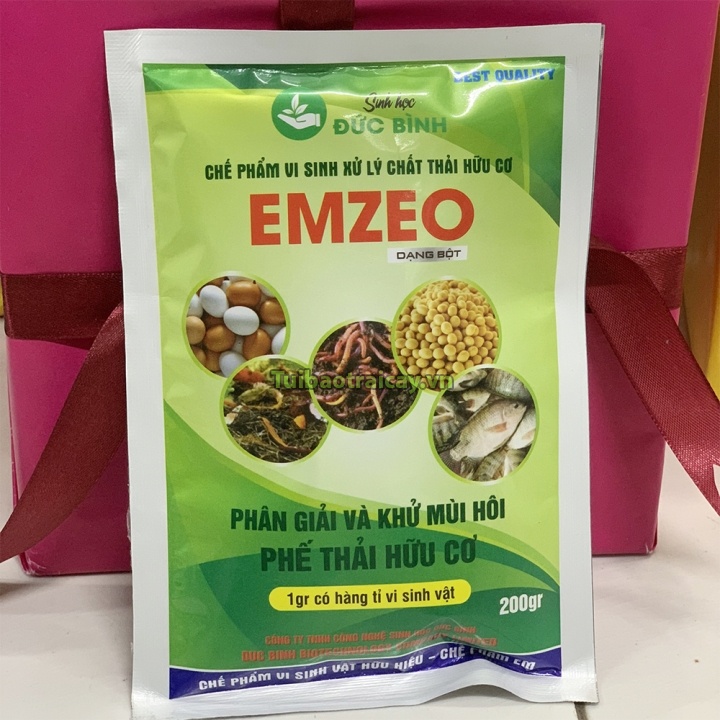 Chế phẩm vi sinh EMZEO xử lý chất thải – gói 200g