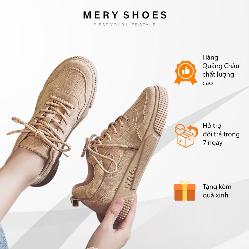 Giày Thể Thao Nữ Cá Tính Siêu Êm Cao Cấp Hot Trend 2021 MPS175 - MERY SHOES | BigBuy360 - bigbuy360.vn