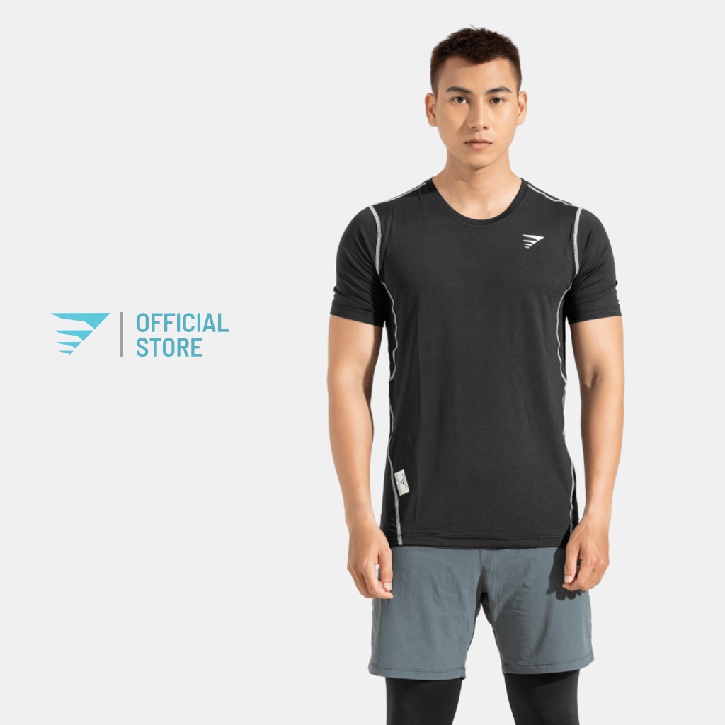 Bộ quần áo tập gym giữ nhiệt nam Fitme Body Combat form ôm body chất thun thể thao co giãn 4 chiều cao cấp