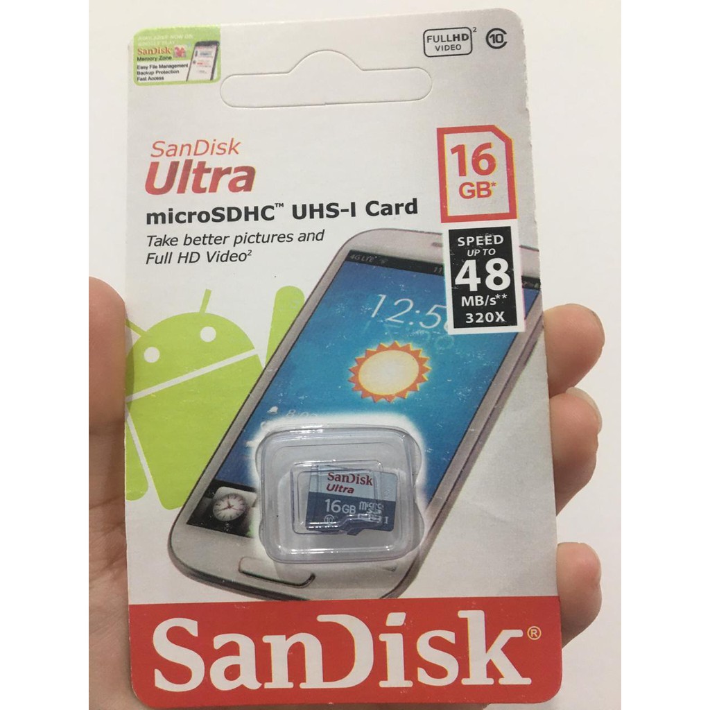 Thẻ Nhớ Sandisk Ultra 2gb 4gb 8gb 16gb 32gb 64gb