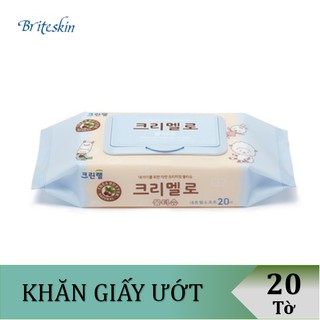 Khăn Giấy Ướt Hàn Quốc Cao Cấp Natural Soft