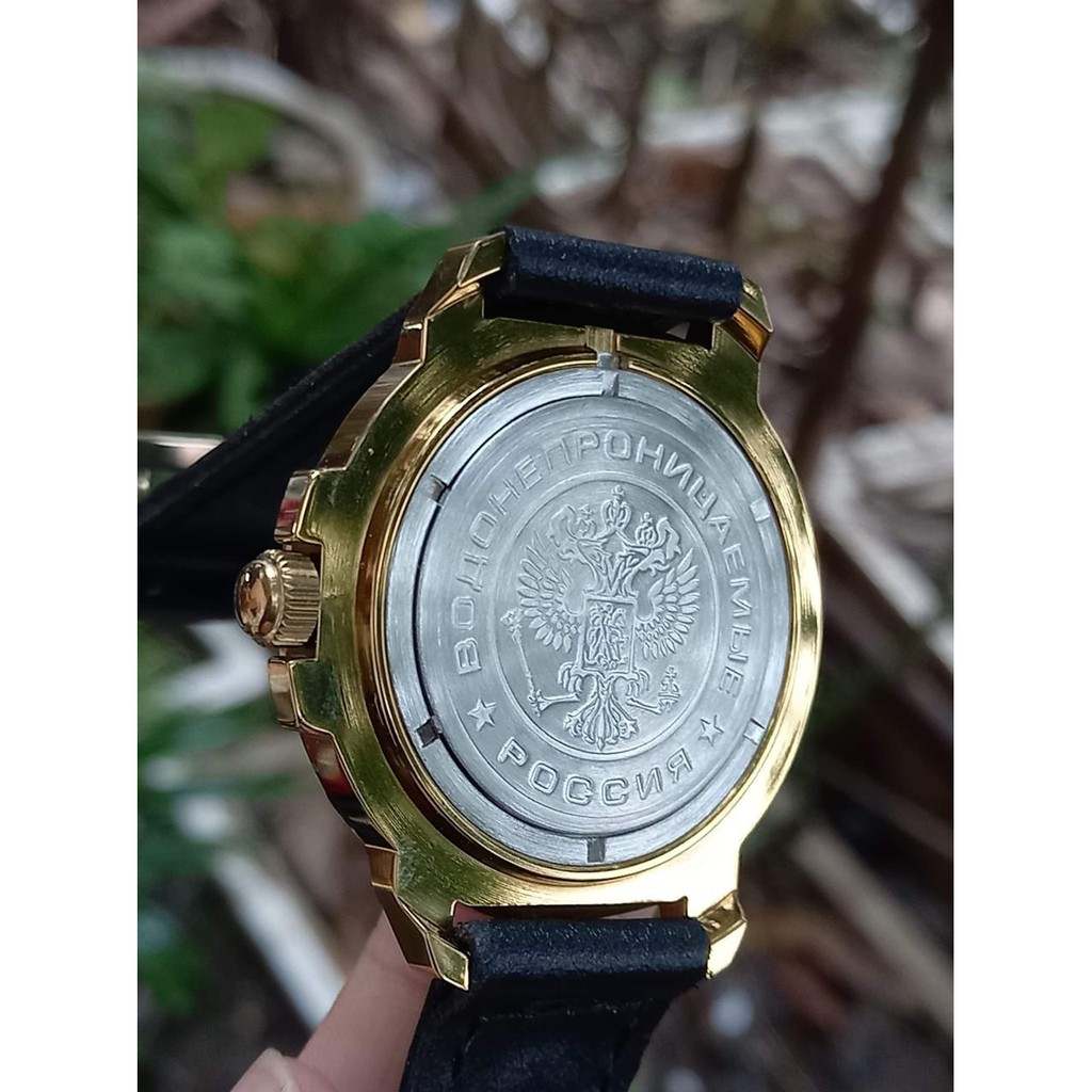 Đồng hồ nam Vostok máy cơ lên giây, size mặt 39. Đồng hồ Vostok Nga 439313