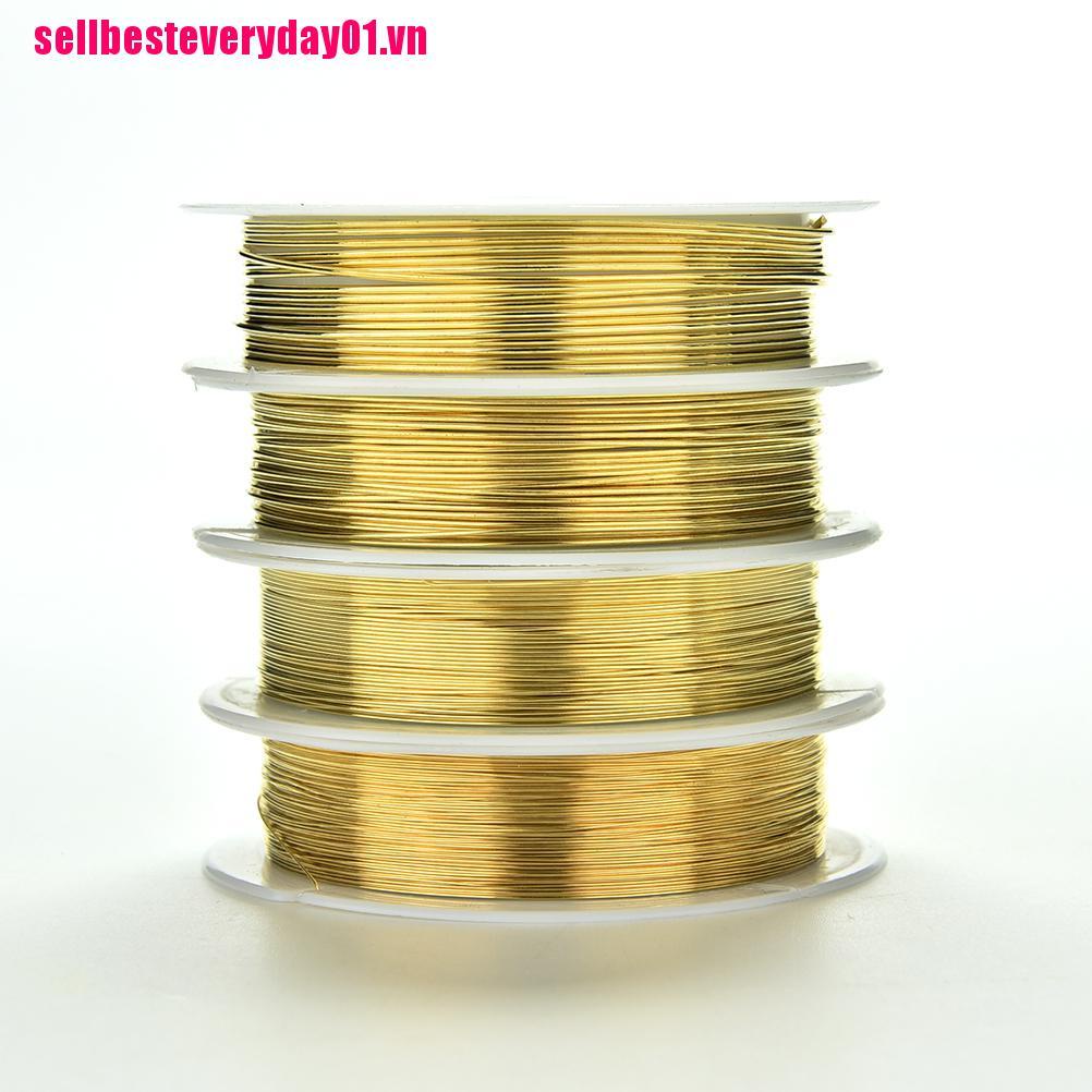Set 01 Cuộn Dây Đồng 0.3 / 0.4 / 0.6 / 0.8mm Làm Đồ Thủ Công Chuyên Dụng