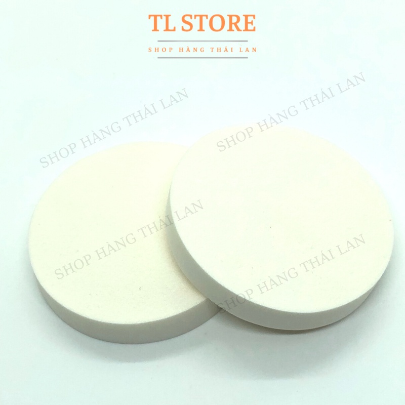 Sét 3 Miếng Mút Trang Điểm MINISO Siêu Mềm Siêu Dai Hình Tròn