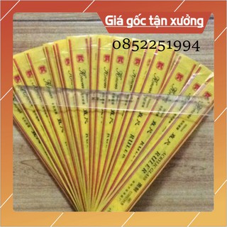 Thước kẻ nhựa trong suốt 20cm - 30cm