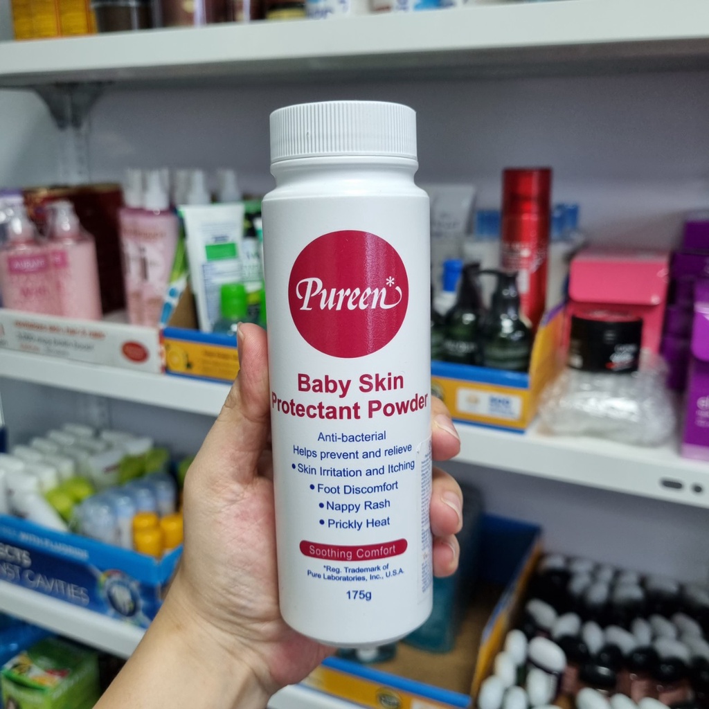 Phấn em bé PUREEN Baby - Phấn rơm sảy Skin Protectant Powder - phấn rôm PUREEN 175g