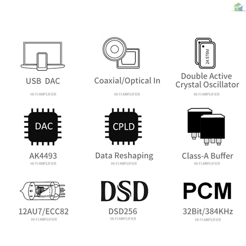 YOUP  XDuoo/TA-10R High Performance Balanced DAC & Headphone Amplifier 32Bit/384KHz HiFi Headphone Amplifier USB DAC AMP Multi-function Optical Coaxial Headphone Amplifier for Home and Computer