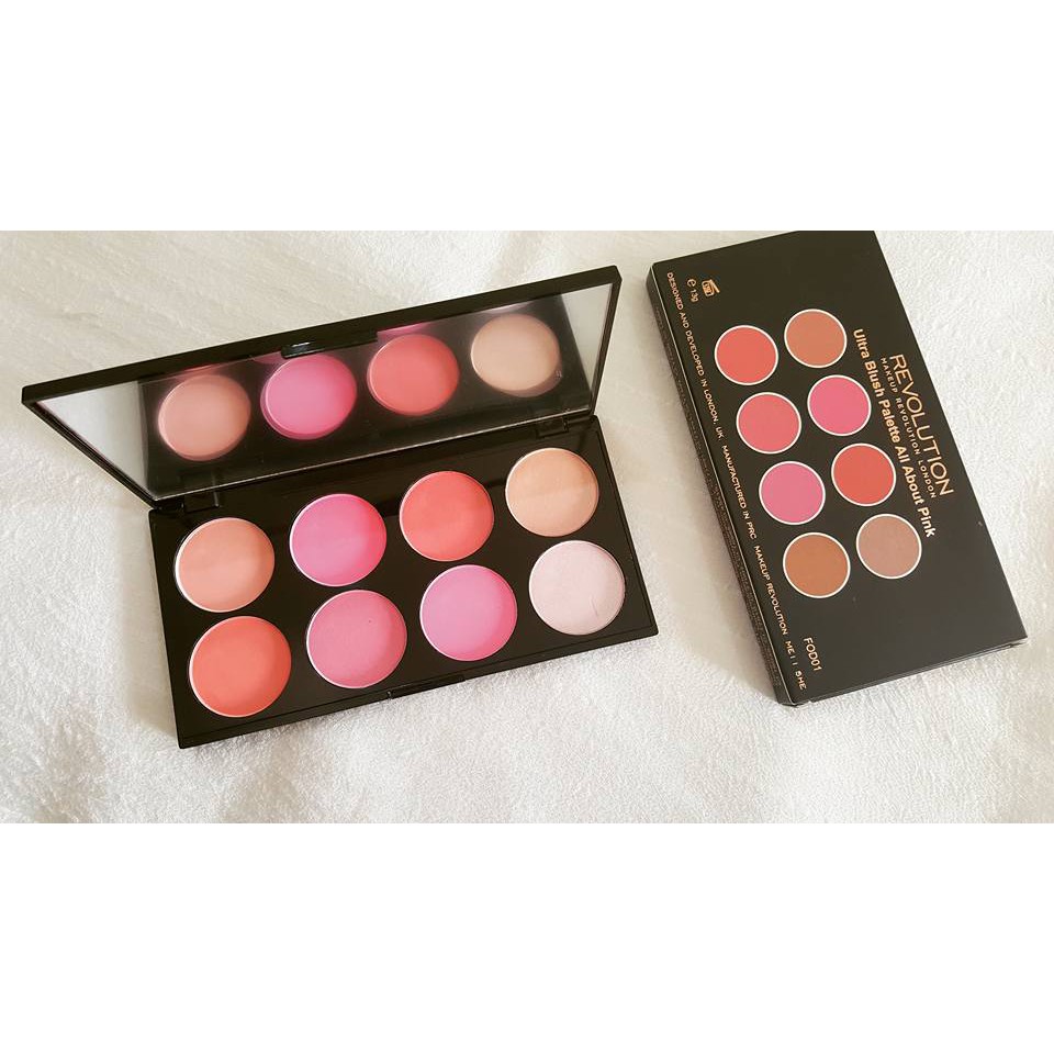 Gom order Bảng má hồng Makeup Revolution Ultra Blush Palette