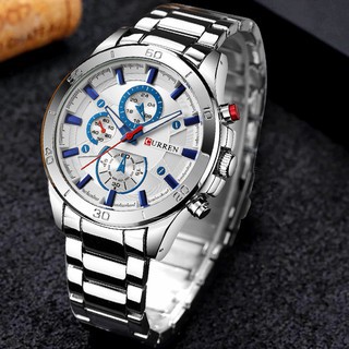 Đồng hồ CURREN 8274 X bằng thép không gỉ kiểu máy thạch anh chống thấm nước cho nam