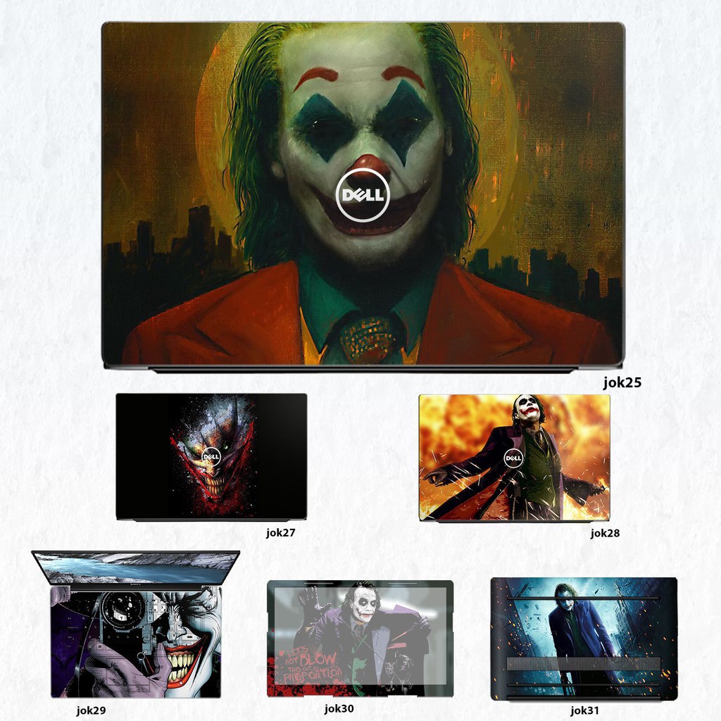 Skin dán Laptop Dell in hình Joker nhiều mẫu 4 (inbox mã máy cho Shop)