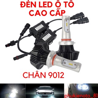 Đèn led ô tô siêu sáng ❤ Freeship ❤ CHÂN 9012 set 2 bóng