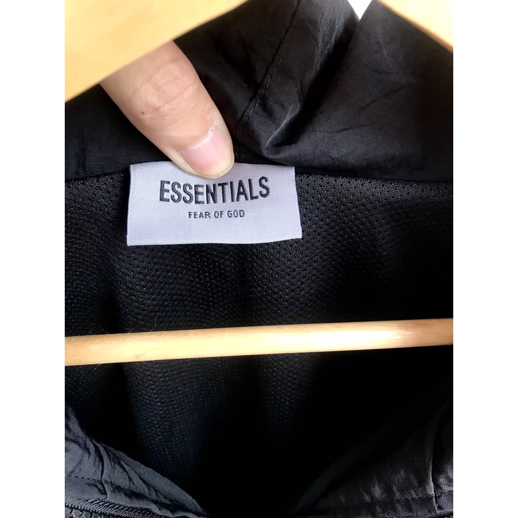 🔥 Jacket FEAR OF GOD ESSENTIAL  - áo khoác dù Essentials FOG Phản Quang Phát Sáng Cực Đẹp