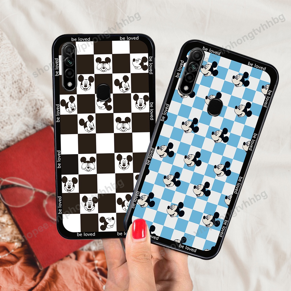 Ốp lưng Oppo A31 2020 / A8  ốp họa tiết trái tim caro, chuột mikey thể thao cực đẹp cute cực bền bỉ