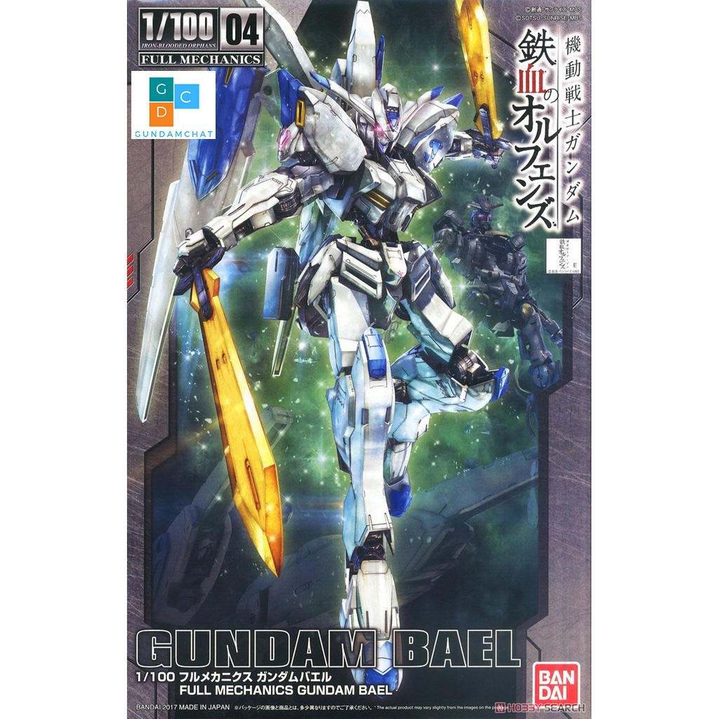 Mô hình lắp ghép Gundam Bandai 1/100 BAEL - Mô hình GDC