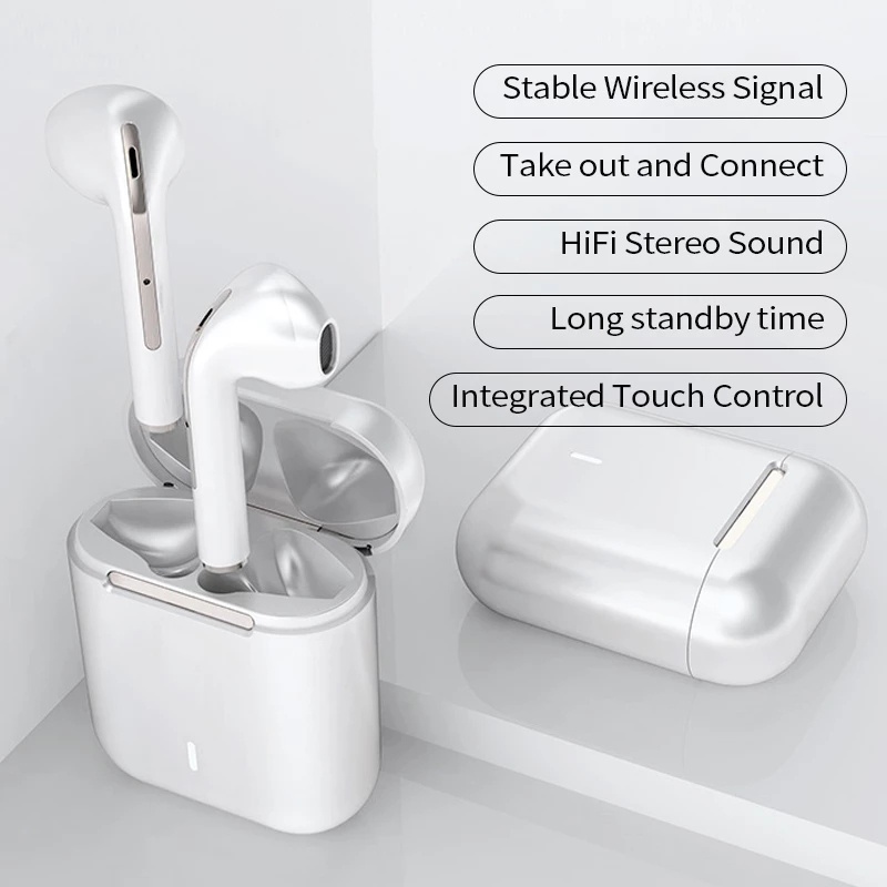 Tai Nghe Bluetooth Không Dây TZUZL J18 TWS Có Micro Dành Cho Điện Thoại Thông Minh