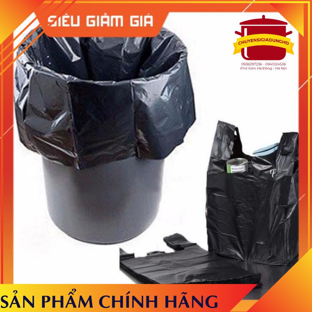 [ GIÁ HỦY DIỆT ] Túi niong đen đựng rác,gói hàng (1kg) [ HÀNG HÓT NHẤT ]