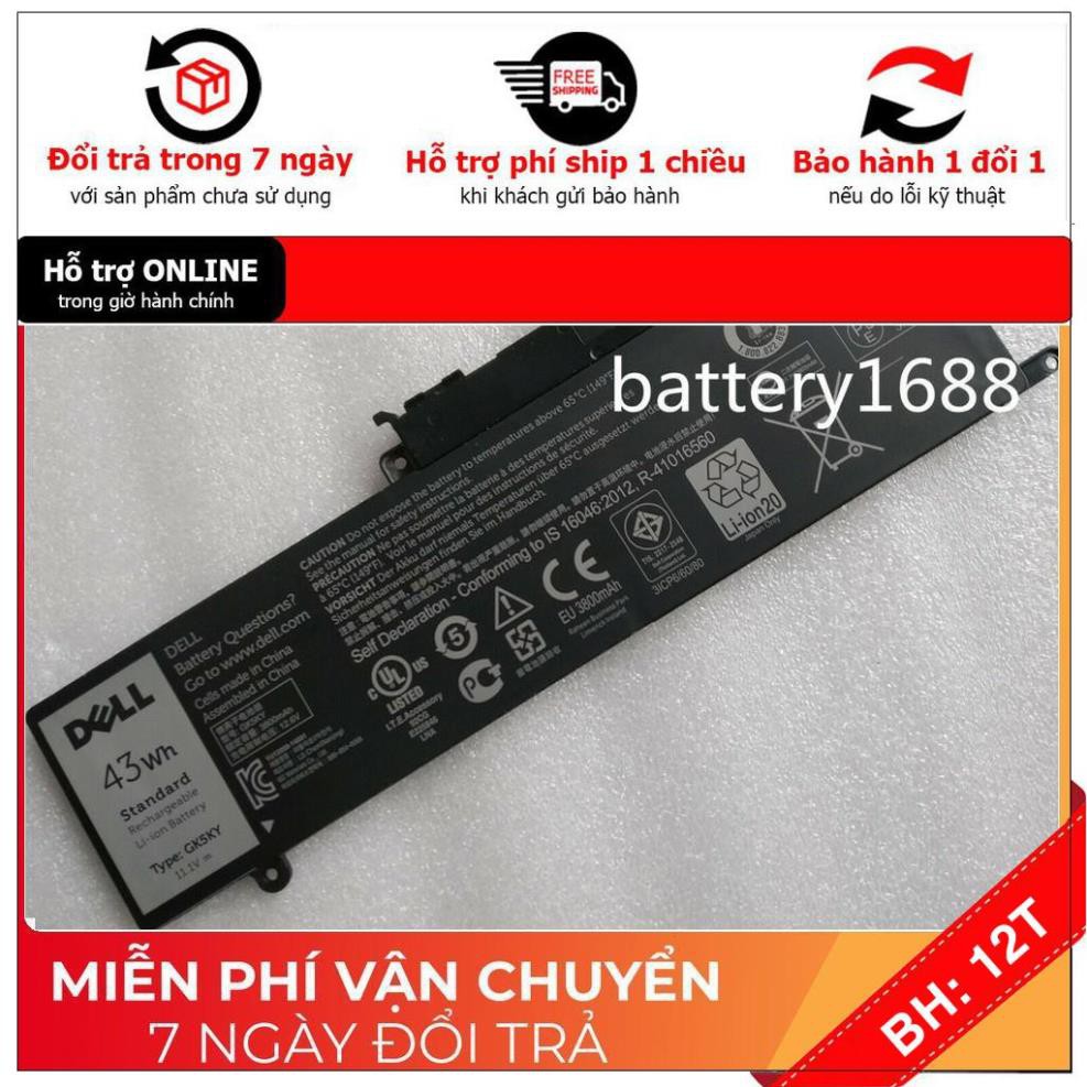 [BH12TH] ⚡️[Pin zin]Pin laptop Dell Inspiron 11 3147 3148 3152 13 7347 7348 7352 P20T 0WF28 GK5KY  43Wh