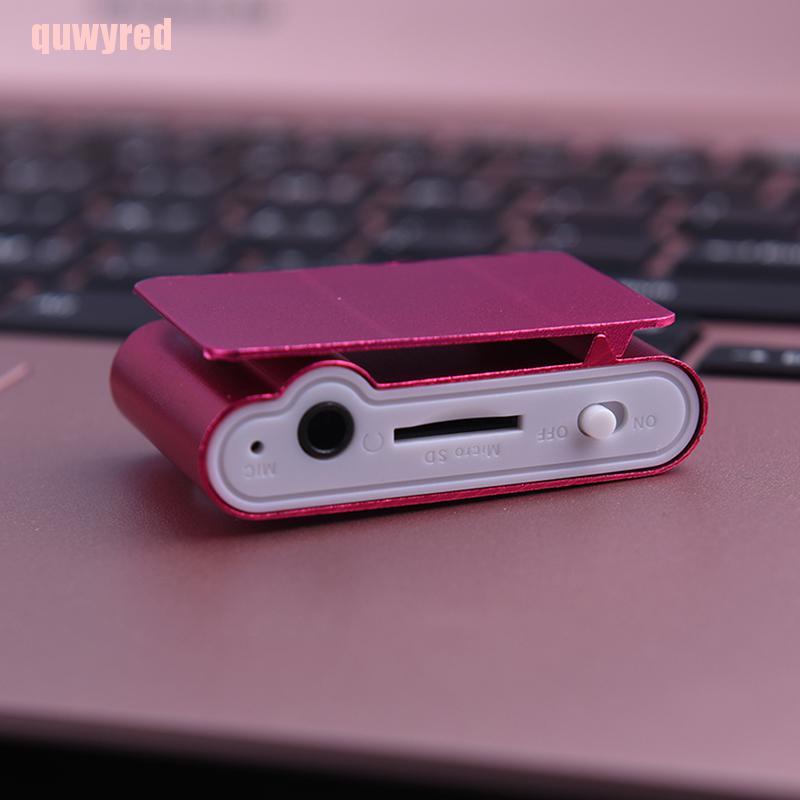 quwyred Portable Mini USB Digital MP3 Player LCD Screen Support 32GB Micro SD TF Card GWT