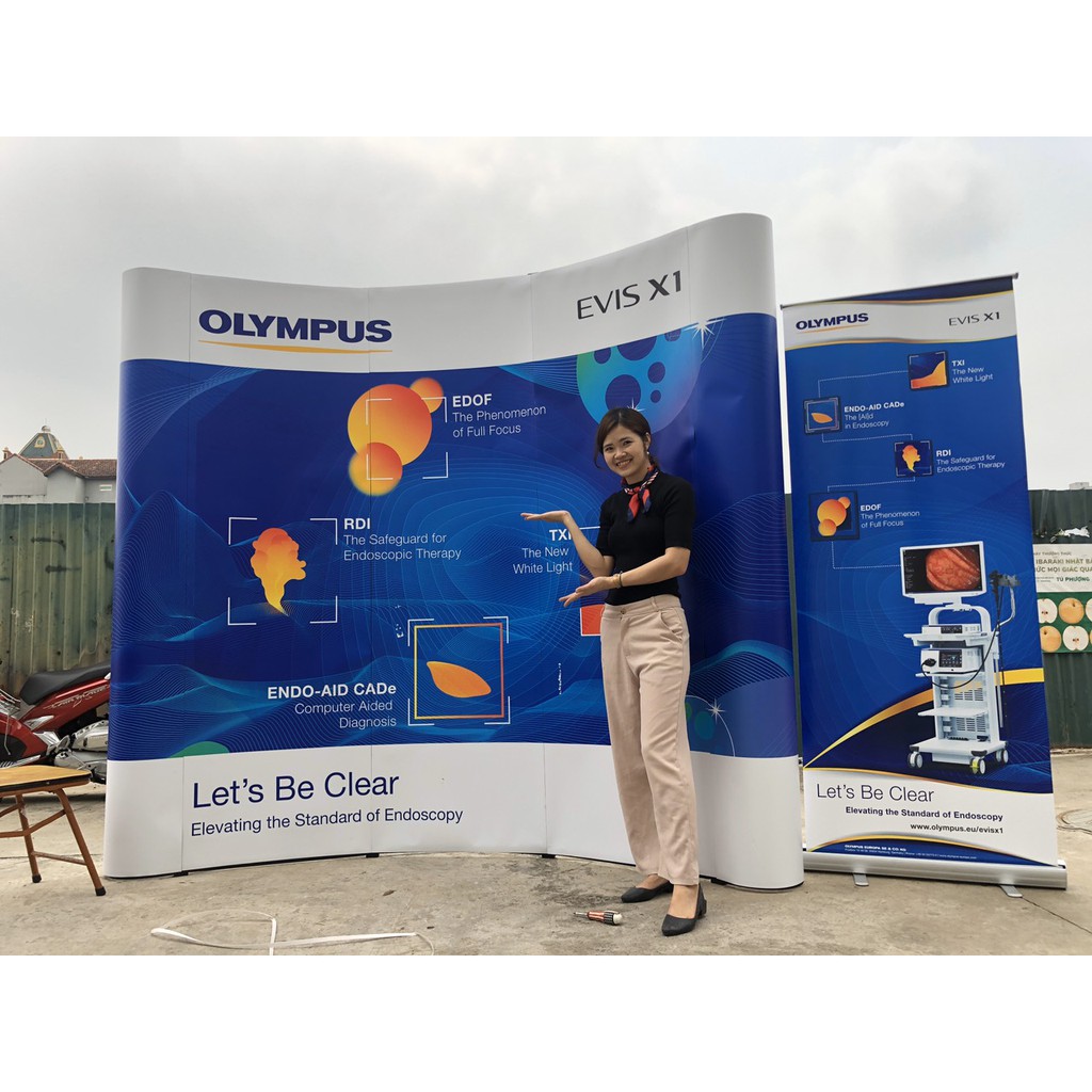 Backdrop di động cao cấp, Backdrop thông minh tiện dụng phục vụ background đẹp cho các sự kiện, chương trình